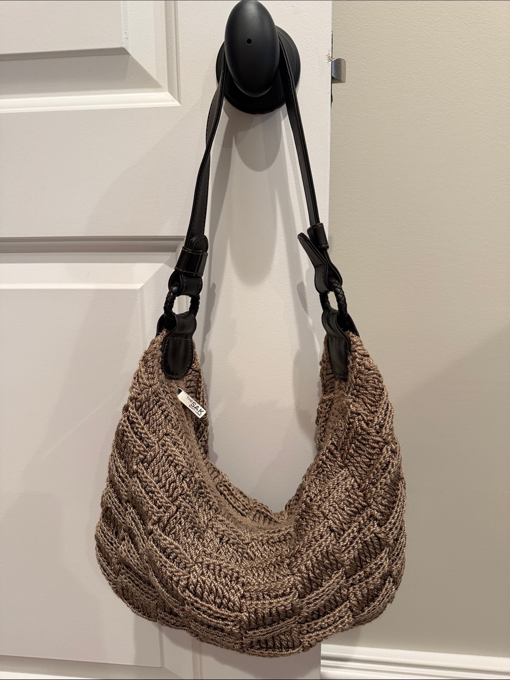 Sak crochet shoulder bag